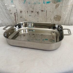 All-Clad Stainless Steel Roasting/Baking Lasagna Pan with Handles